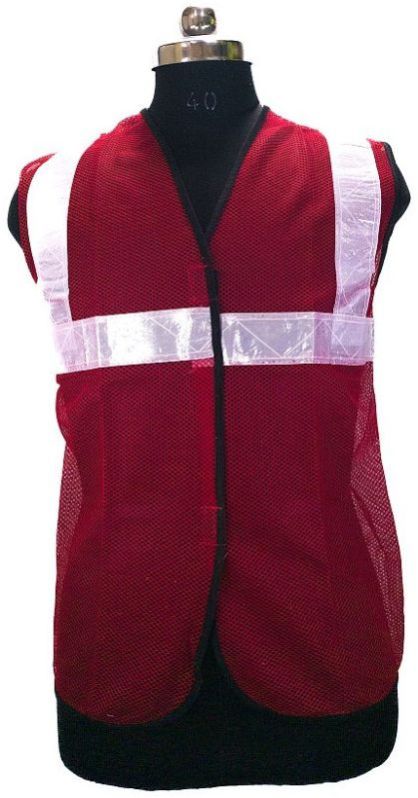 O2 FSPRO Red Safety Jacket