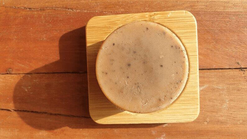 Handmade Coffee Scrub Vegan Soap 80g