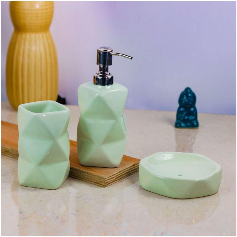 BA001-BA006 Ceramic Soap Dispenser Set