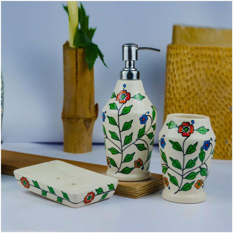 BA083-BA088 Ceramic Soap Dispenser Set