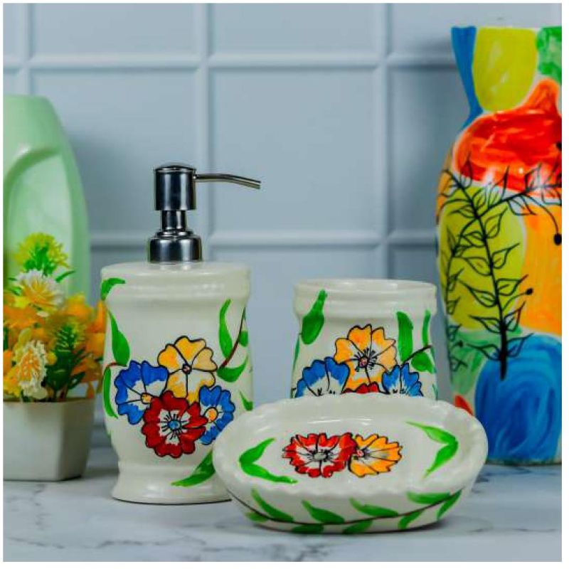 BA083-BA088 Ceramic Soap Dispenser Set