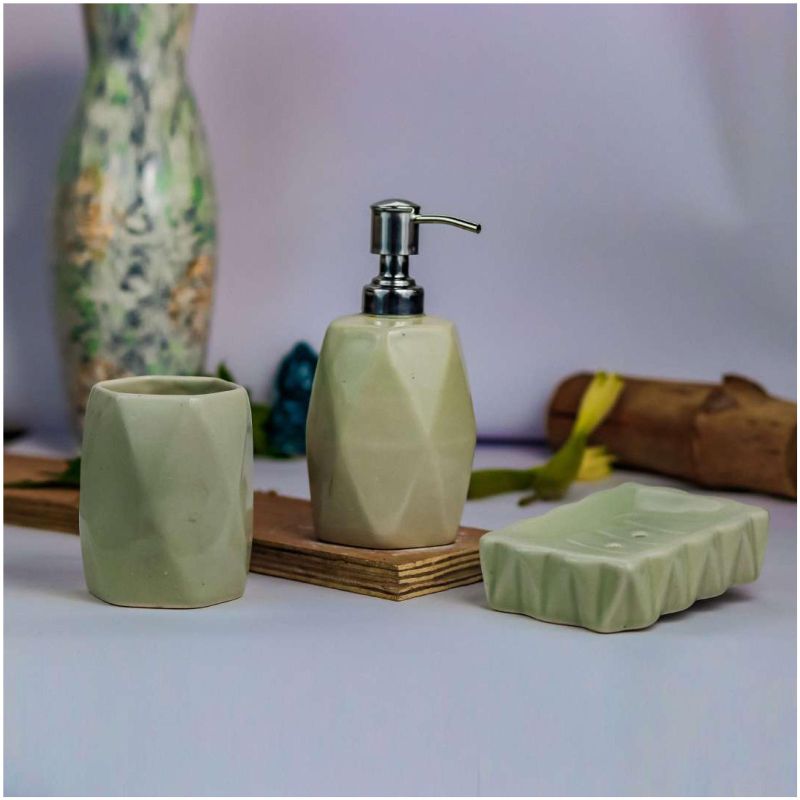 BA001-BA006 Ceramic Soap Dispenser Set