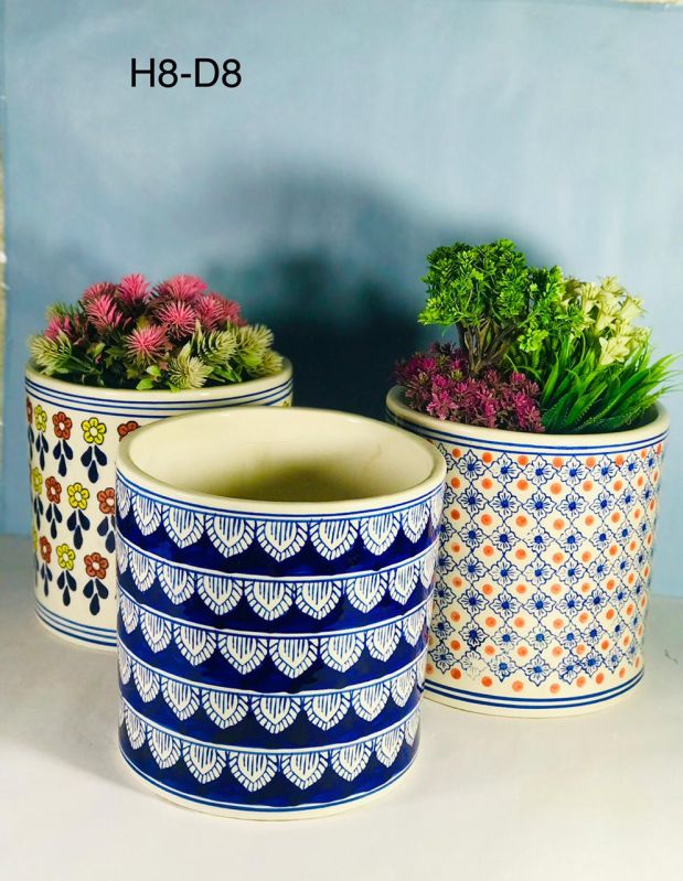 F204-F209 Ceramic Flower Pot