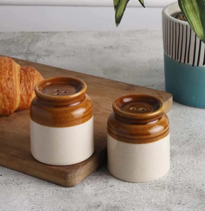 Ceramic Salt Storage Jar