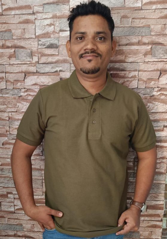 Olive Green Polo Tshirt