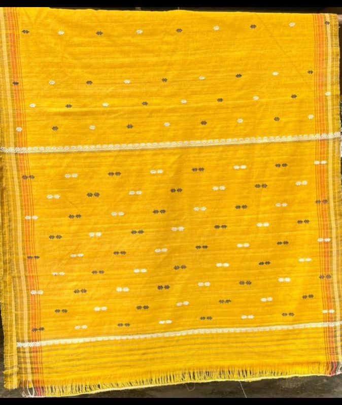Yellow Eri Silk Sarees