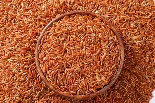 Organic India Red Cargo Rice, Packaging Type : Plastic Bags