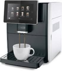Automatic Coffee Machine, Color : Black, Light White