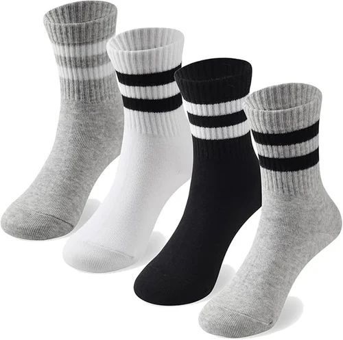 Plain Cotton School Socks, Color : Multicolor Multisizes