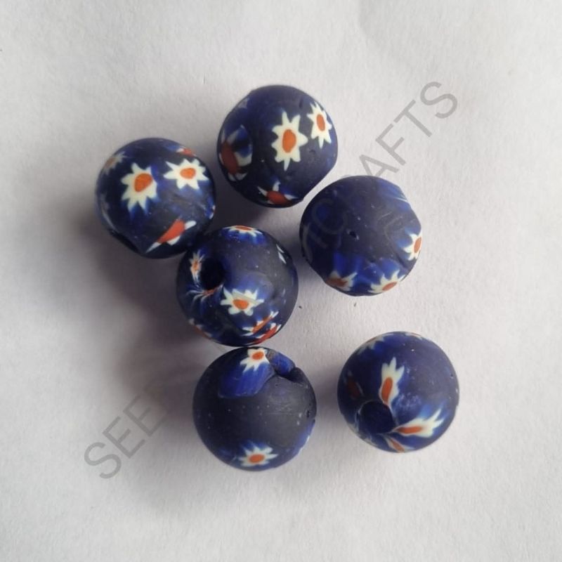 Round Glass Beads