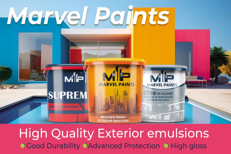 Marvel Paints 20L Supreme Semi Gloss Exterior Emulsion