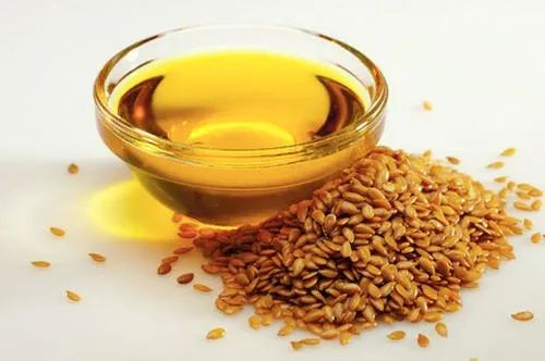 Cold Pressed Natural Flaxseed Oil, Color : Light Yellow for Edible