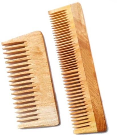 Natural Neem Wood Hair Comb