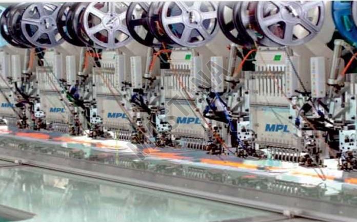 Dual Sequin Embroidery Machine