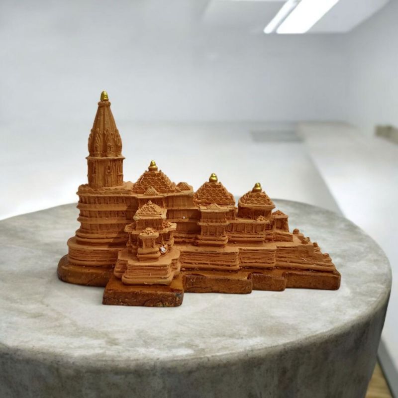 Handcrafted Miniature Ramlala Mandir