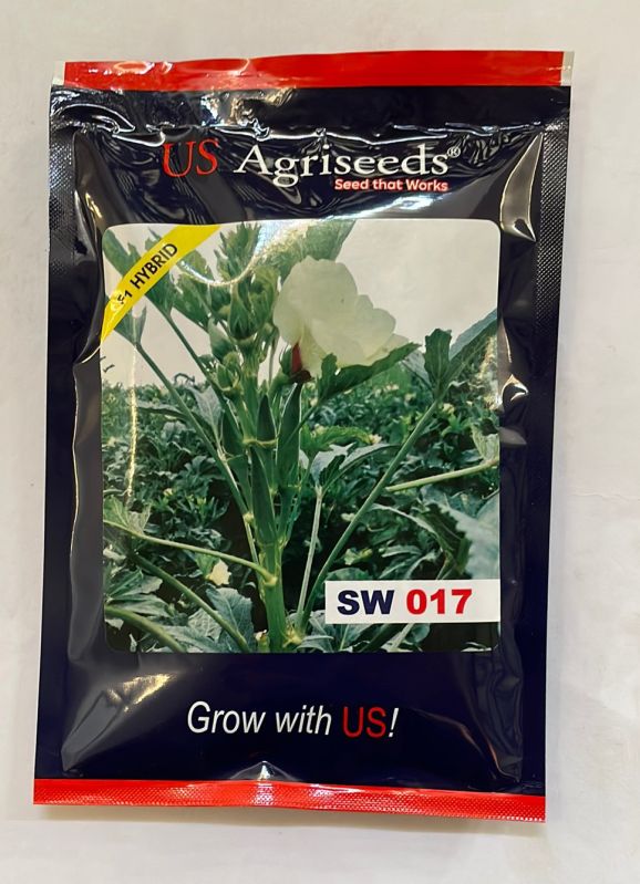 US Agriseeds F1 Hybrid SW 017 Okra Bhindi