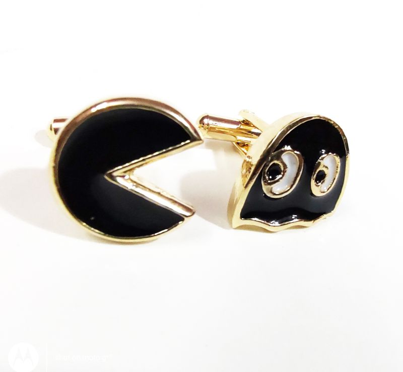 Pac Man Cufflinks