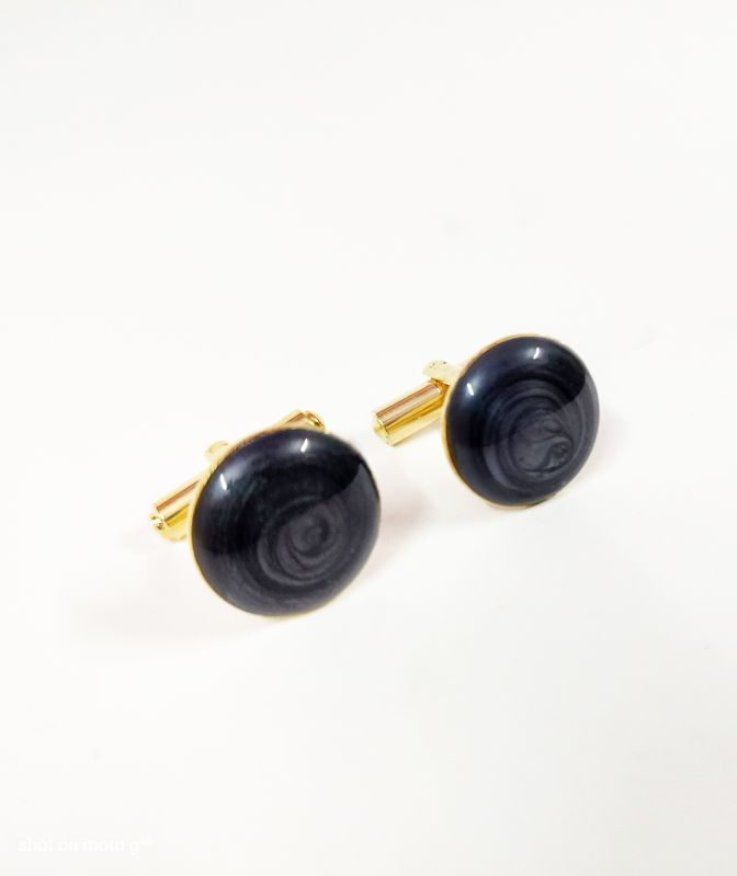 Purple Rose Cufflinks