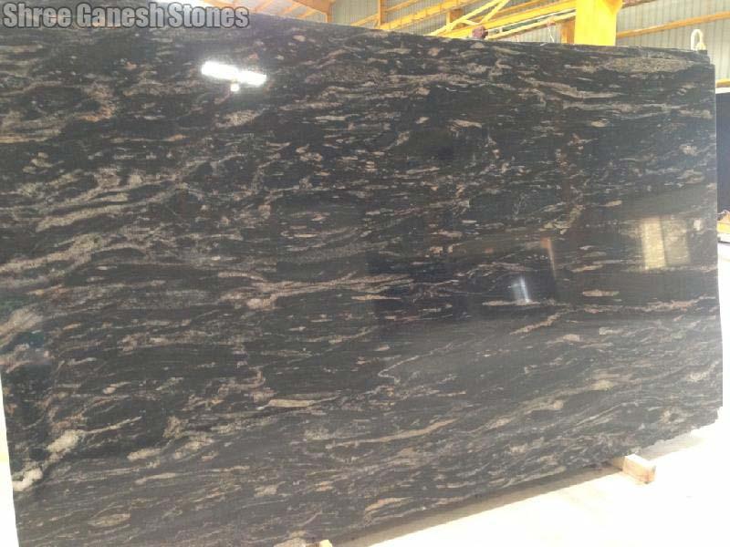 Black Fantasy Granite Slabs