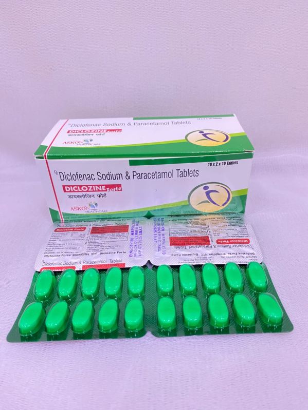 Diclofenac Sodium &AMP;AMP; Paracetamol Tablets