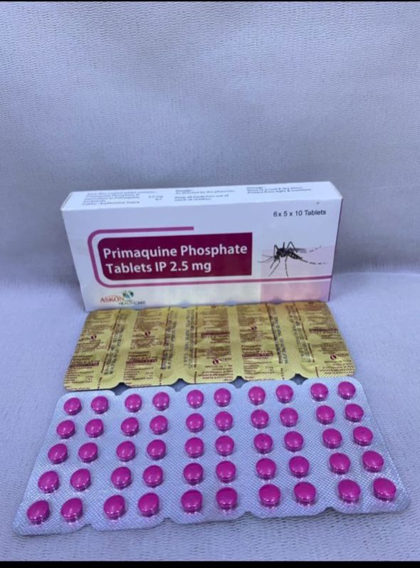 Primaqaine Phosphate Tablets IP 2.5 Mg