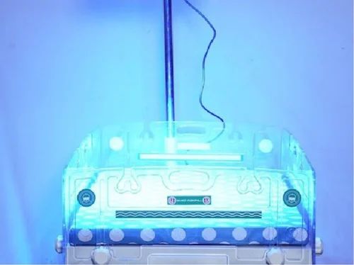 LED Phototherapy Stand With Trolley