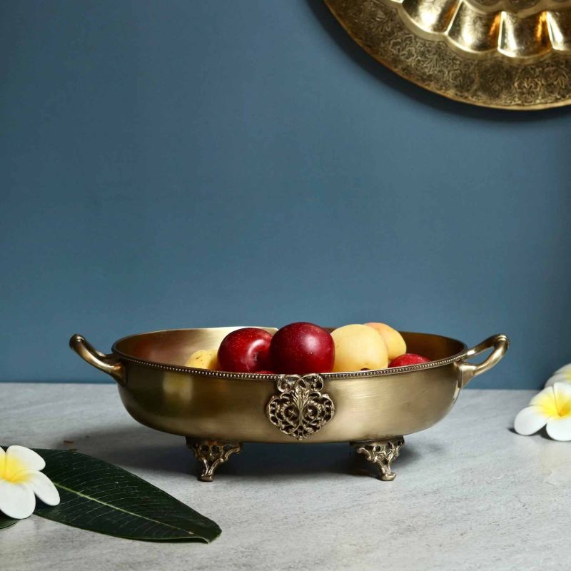 Brass Fruit Bowl