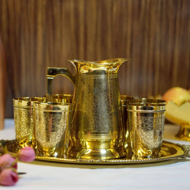 Brass Lemon Set