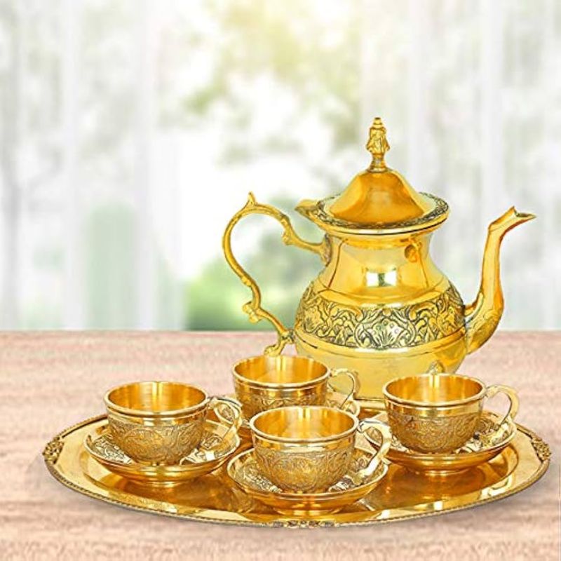 Brass Tea Set