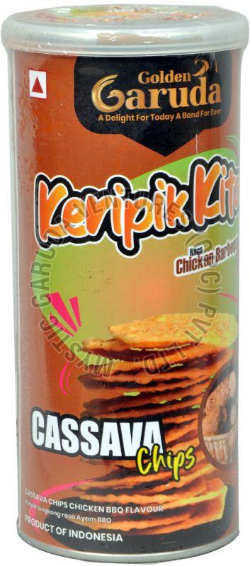 Chicken Barbecue Flavour Spicy Indonesian Cassava Chips