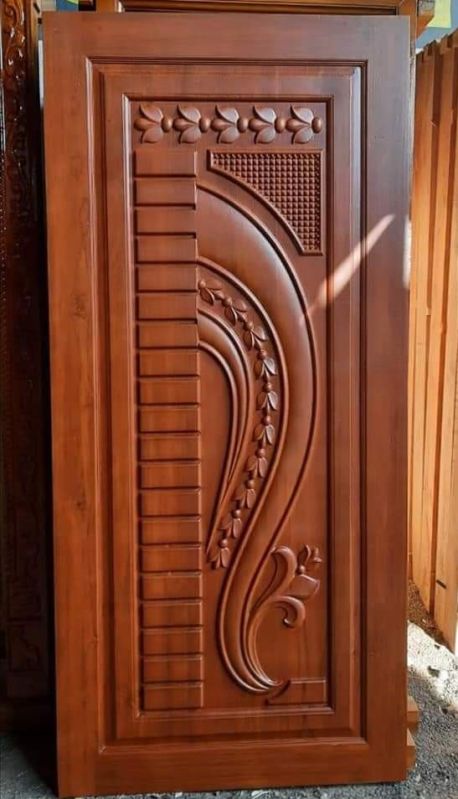 African Teak Wood Door