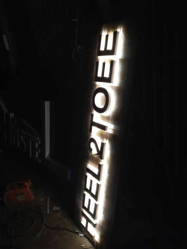 Backlit Glow Sign Board