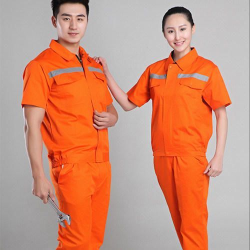 Plain Industrial Uniform, Color : Orange XL, XXL, XXXL