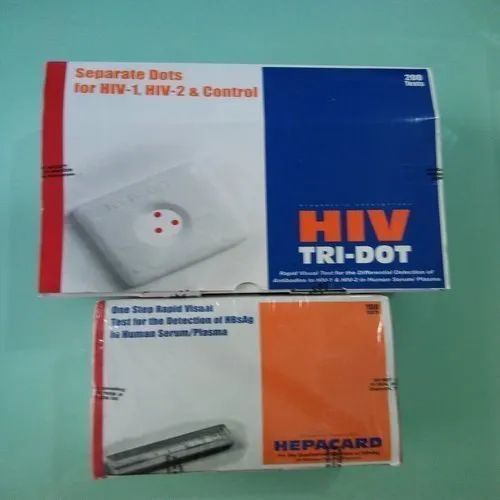 HIV Test Kit, Packaging Type : Box for Clinical, Hospital