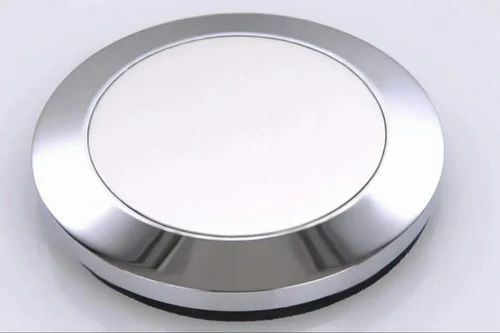 Plain Glossy Metal Paper Weight, Color : Silver