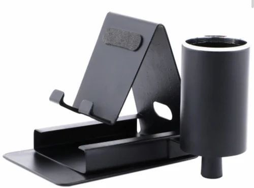 Black Mobile Stand with Pen Holder