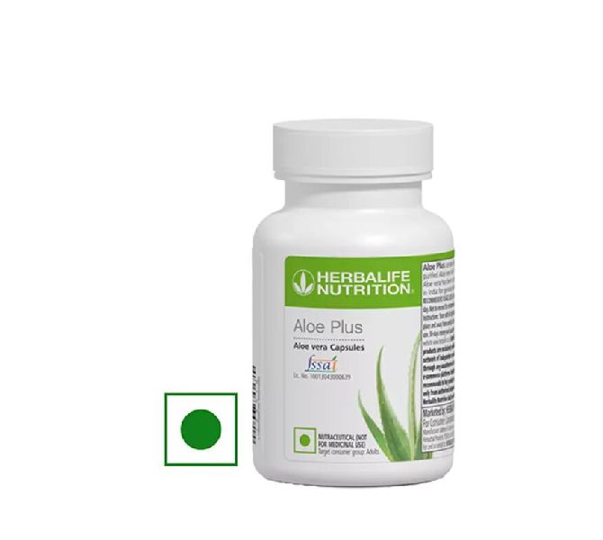 Aloe Plus Aloe Vera Capsules, Grade Standard : Herbal Grade