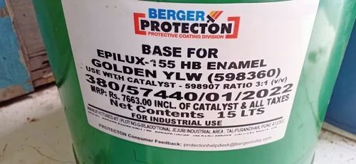 Berger Epilux-155 HB Enamel Golden Yellow Paint