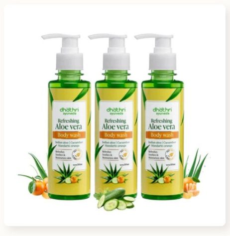 Aloe Vera Body Wash Bundle (Pack of 3)