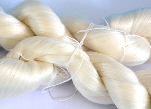 Silk Cocoon Thread, Color : White, Packaging Type : Corrugated Box