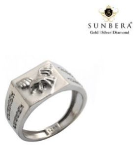 Sunbera 925 Sterling Silver Men's Ring with Eagle Design