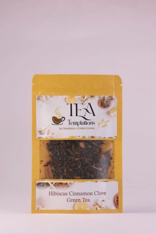 Hibiscus Cinnamon Clove Green Tea