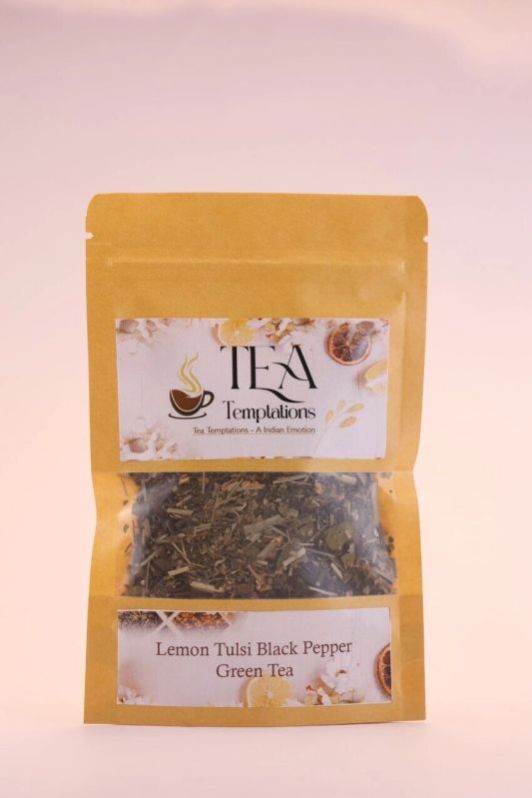 Lemon Tulsi Black Pepper Green Tea