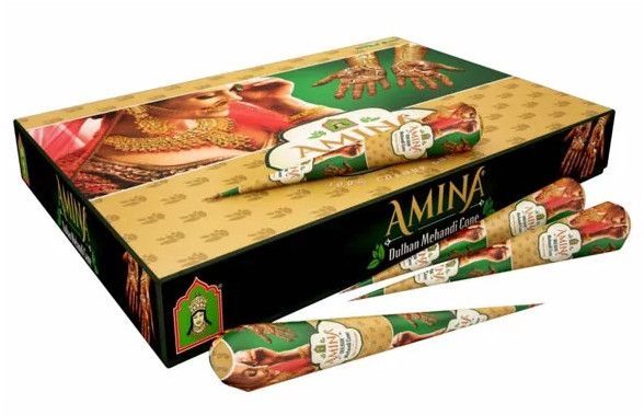 Amina Natural Dulhan Mehandi Cone