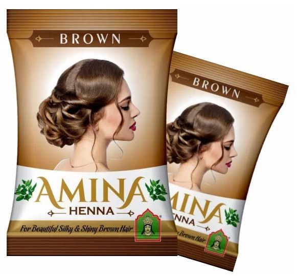 Natural Brown Henna Hair Color