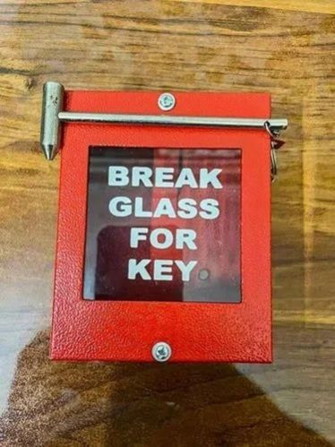 Break Glass for Key