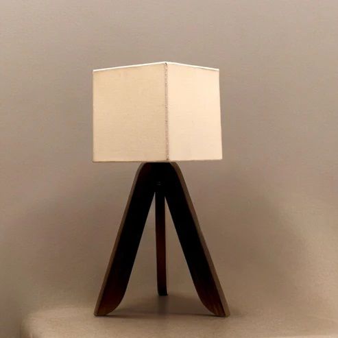 Wooden Tripod Table Lamp, Specialities : Compact Design