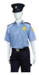 Security Uniforms, Color : Black, Navy Blue