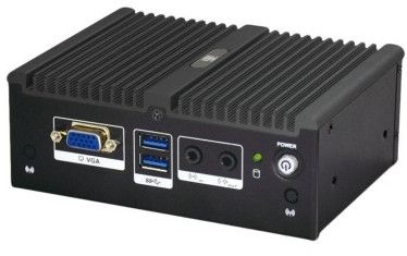 Compact Fanless Embedded PC RBT uIBX-250-BW