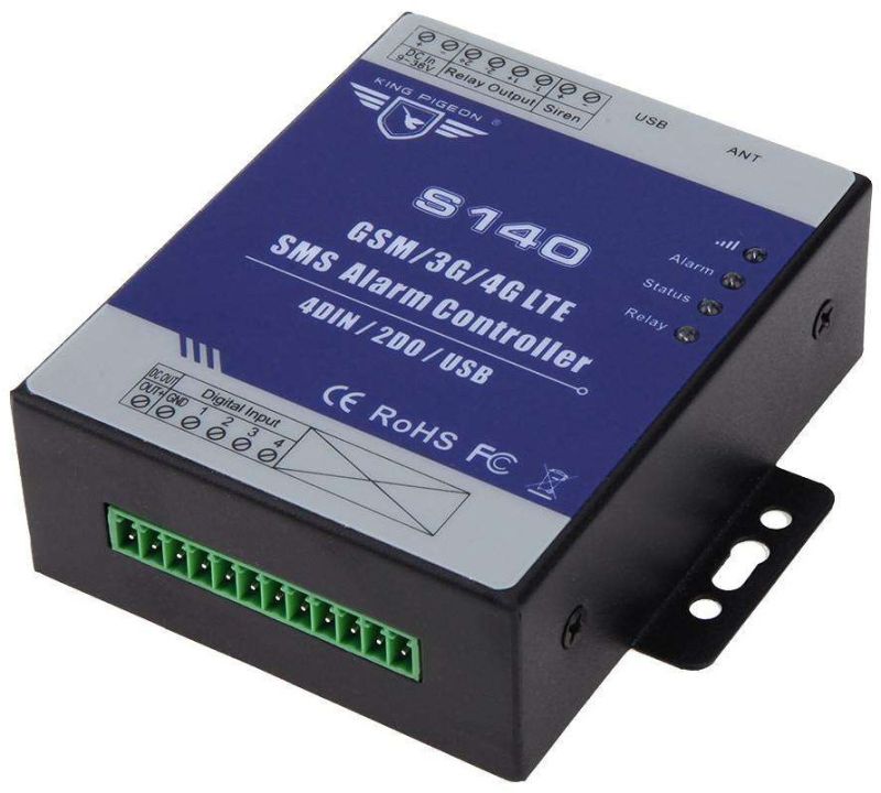 GSM SMS Alarm Controller